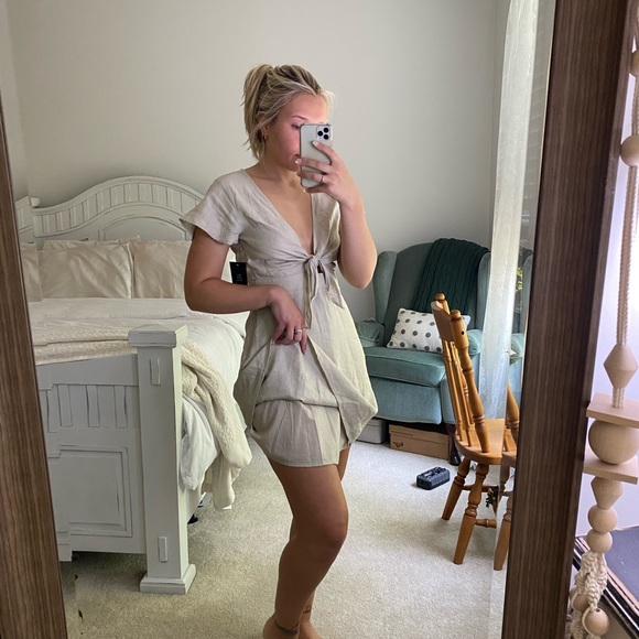 NAKD Linen Dress - Picture 4 of 11